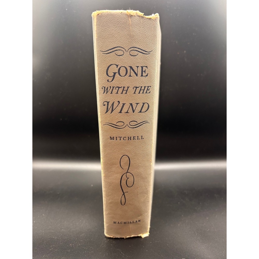 Vintage Gone With The Wind Margaret Mitchell Hardcover Macmillan 1964 Renewal